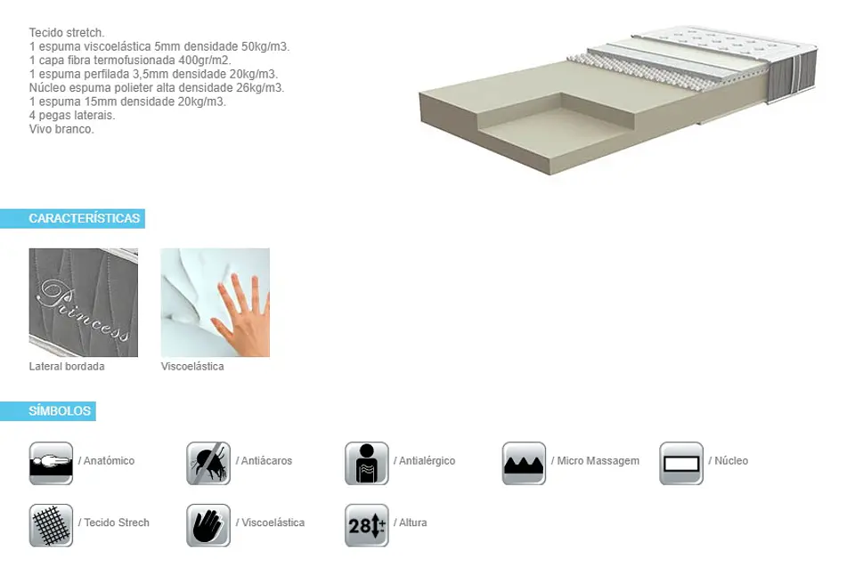 Princess Lusocolchão Mattress 2