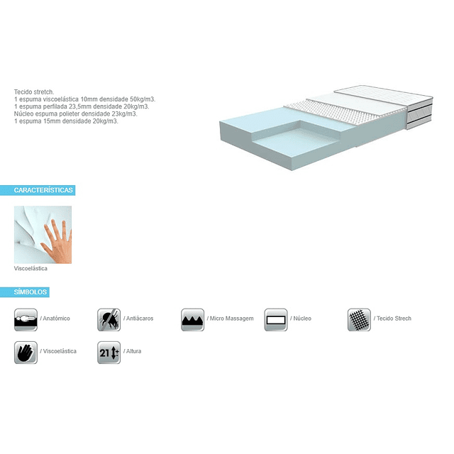 Matelas Lusocolchão Dubai