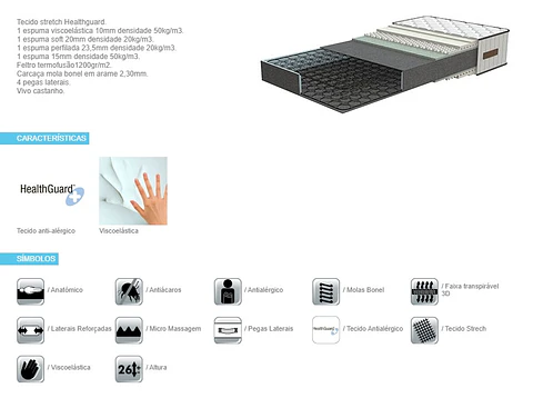 Lusocolchão Thermal Mattress