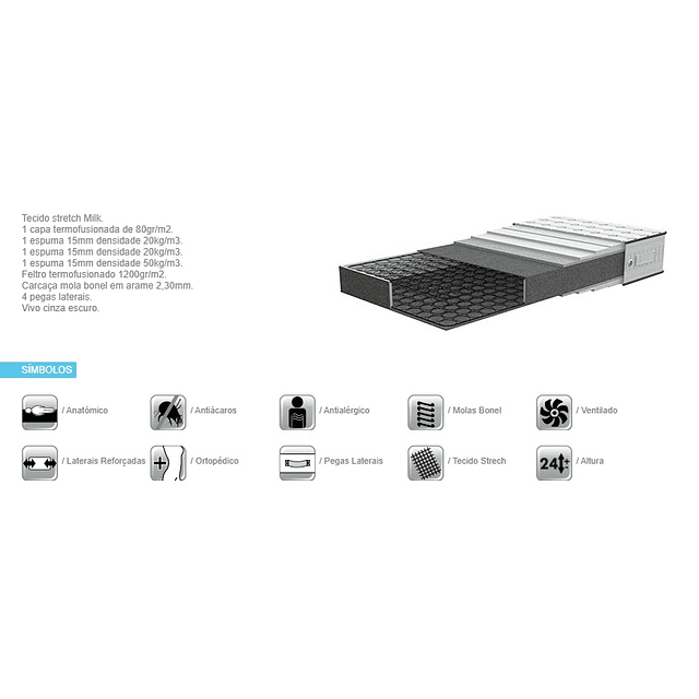 Matelas Lusocolchão Top Class