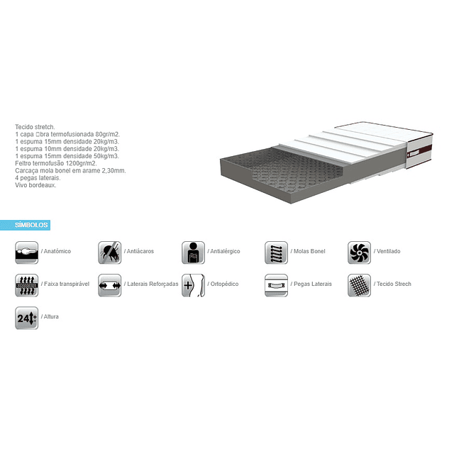 Zurich Lusocolchão Mattress