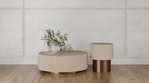 Mesa de Centro e Mesa de Apoio Serena