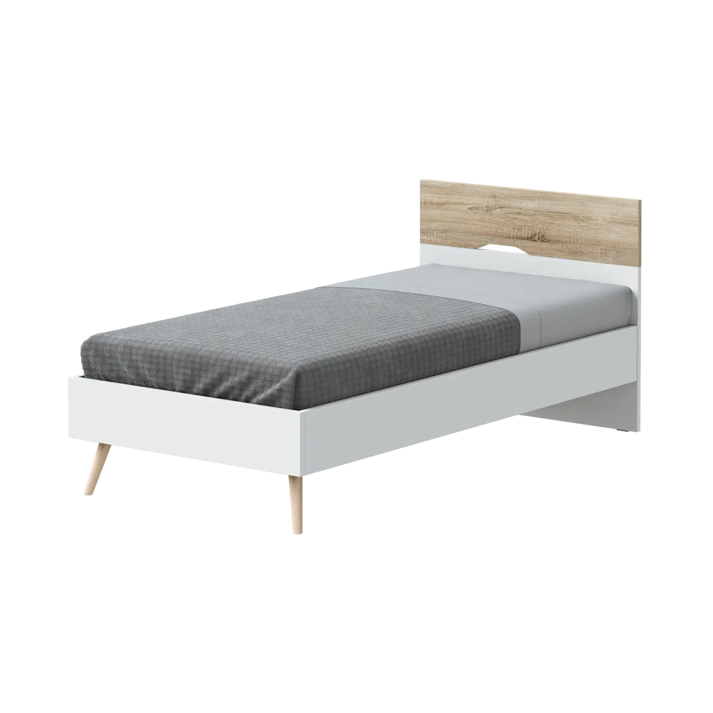 Cama Individual Faro com Estrado (colchão 190x90) 1