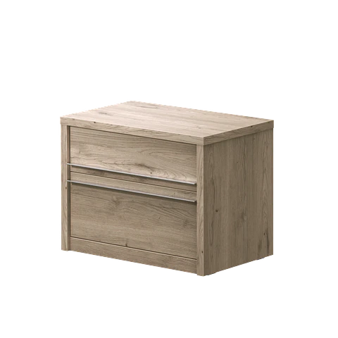 Mesa de Cabeceira Toronto Vita 2 Gavetas