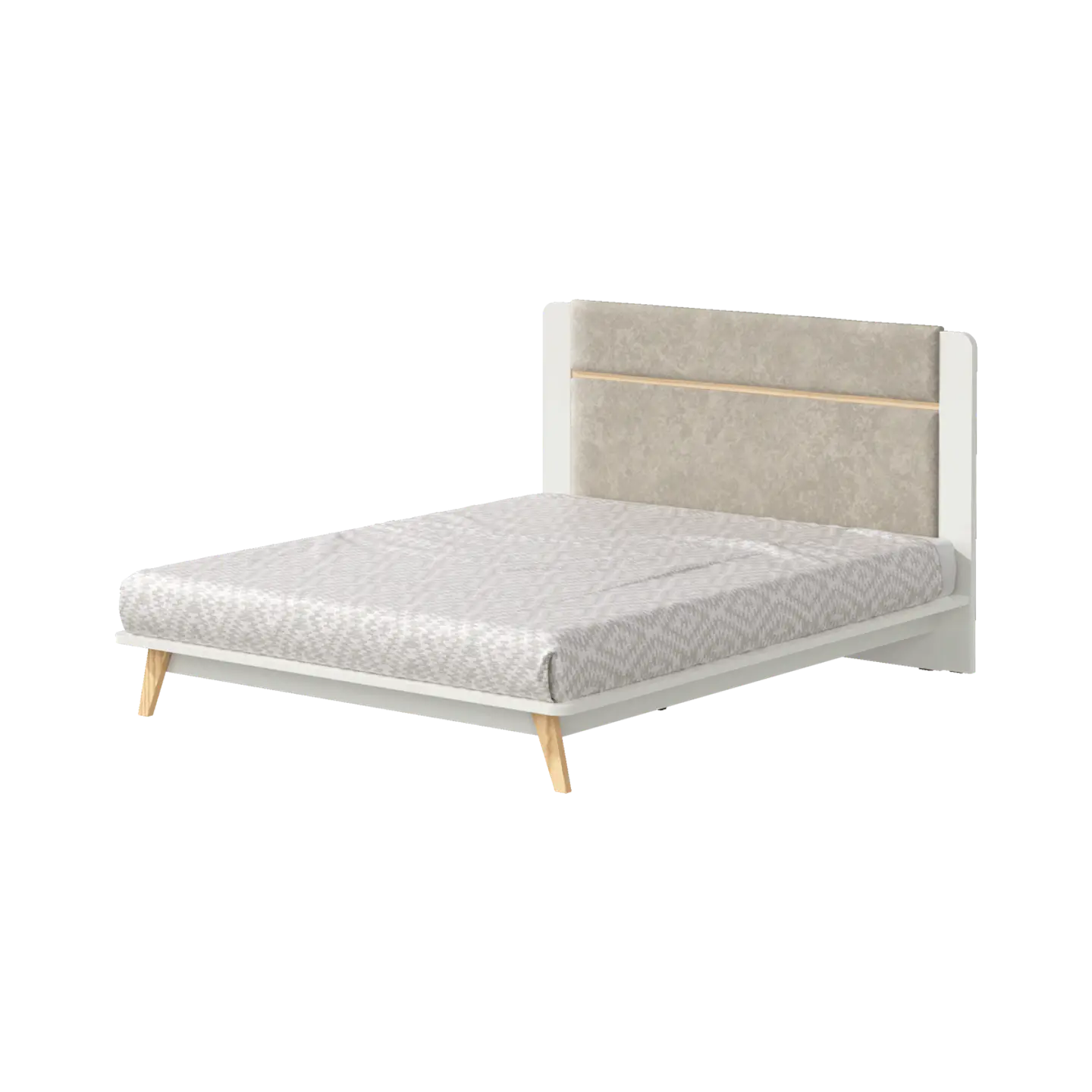 Base de Cama de Casal Ibiza com Estrado (colchão 195x150 / 200x160) 2