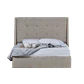 Cama Estofada Alison com Arrumação - Thumbnail 1