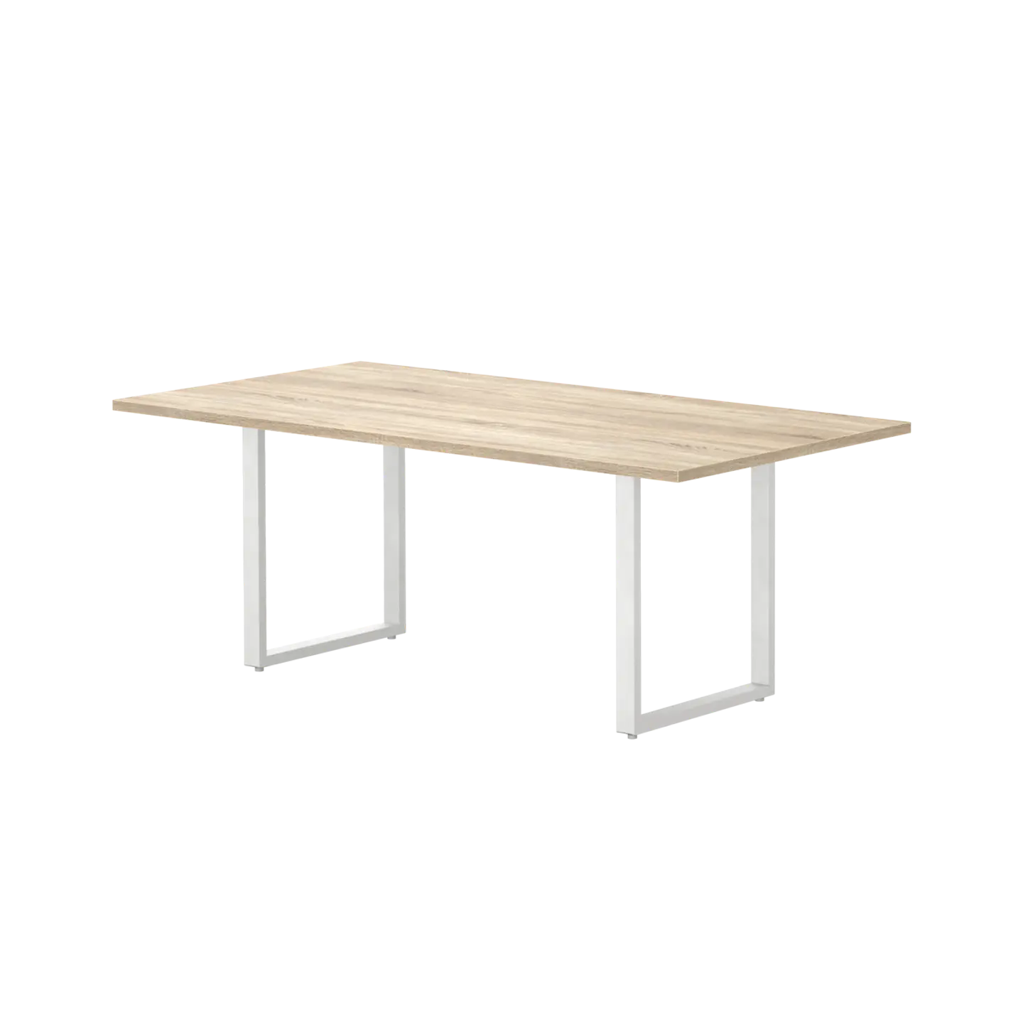 Mesa de Jantar Málaga 200x100 Pés Metálicos 1