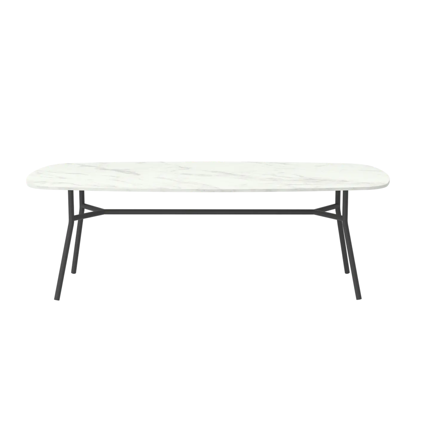 Mesa de Jantar Malmo Pés Metálicos 4