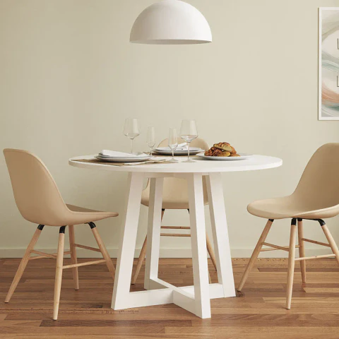 Mesa de Jantar Redonda City Ø110