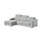 Sofá Trevor 3 Lugares com Chaise Longue e Costas Reclináveis - Miniatura 1
