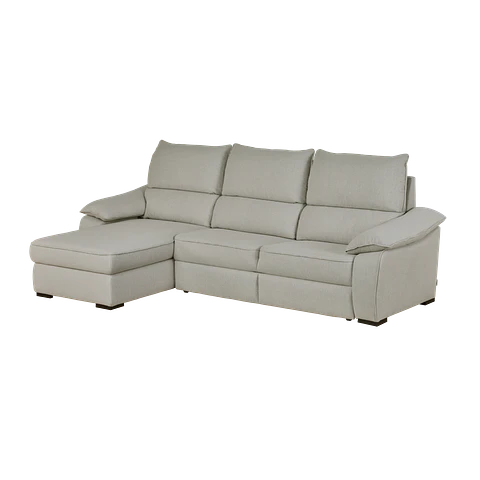 Sofá + Chaise Longue George (com cama elevatória)