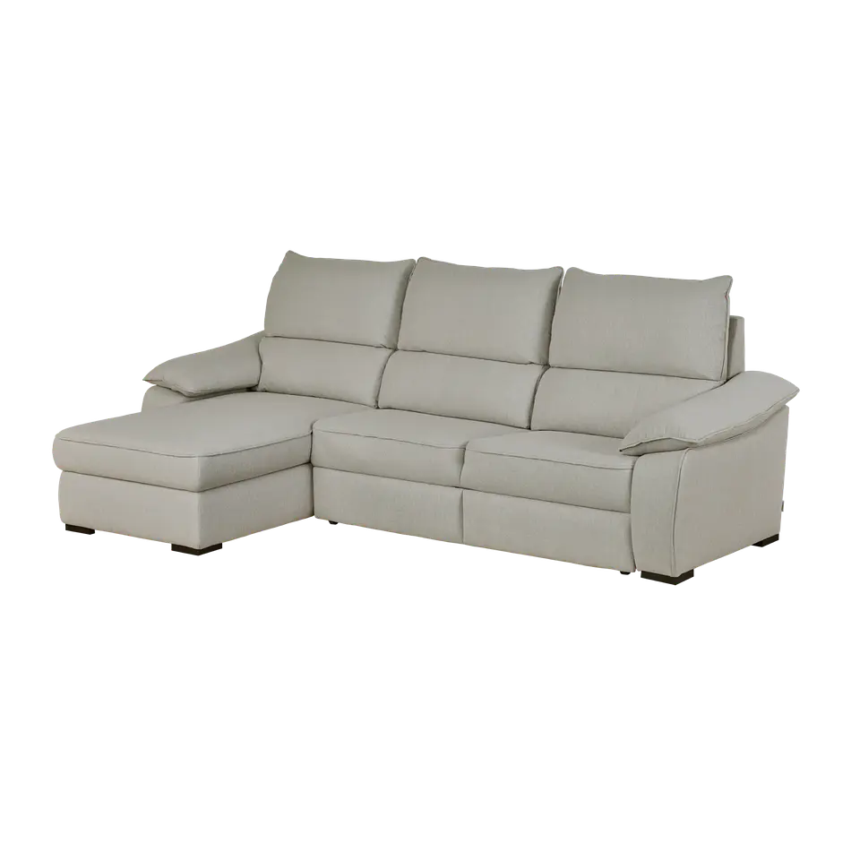 Sofá + Chaise Longue George (com cama elevatória) 1