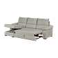 Sofá + Chaise Longue George (com cama elevatória) - Thumbnail 4