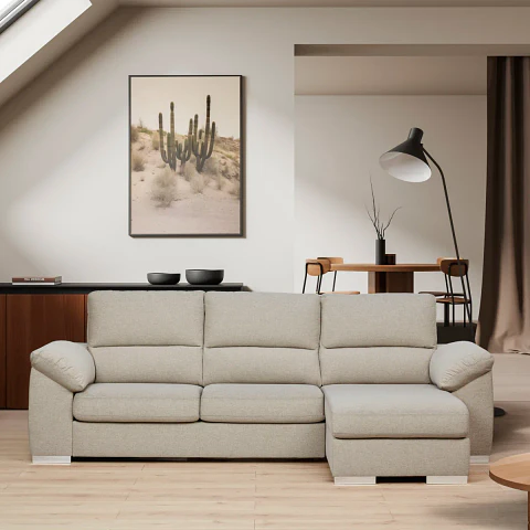 Sofá + Chaise Longue Stuart