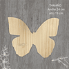 Mariposa Grande en Madera - Para Pintar 