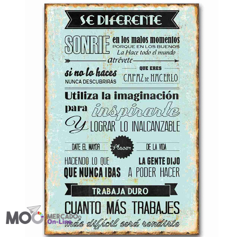 CUADRO "SE DIFERENTE"
