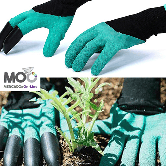 Guantes de jardin c/ garra