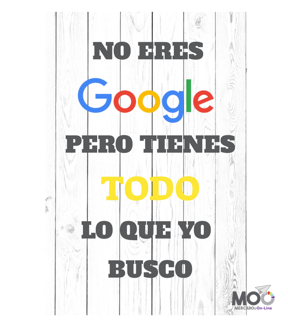 Cuadro de PVC "No eres Google"