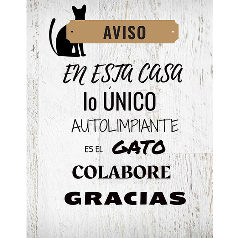 Cuadro de Madera 30x40 