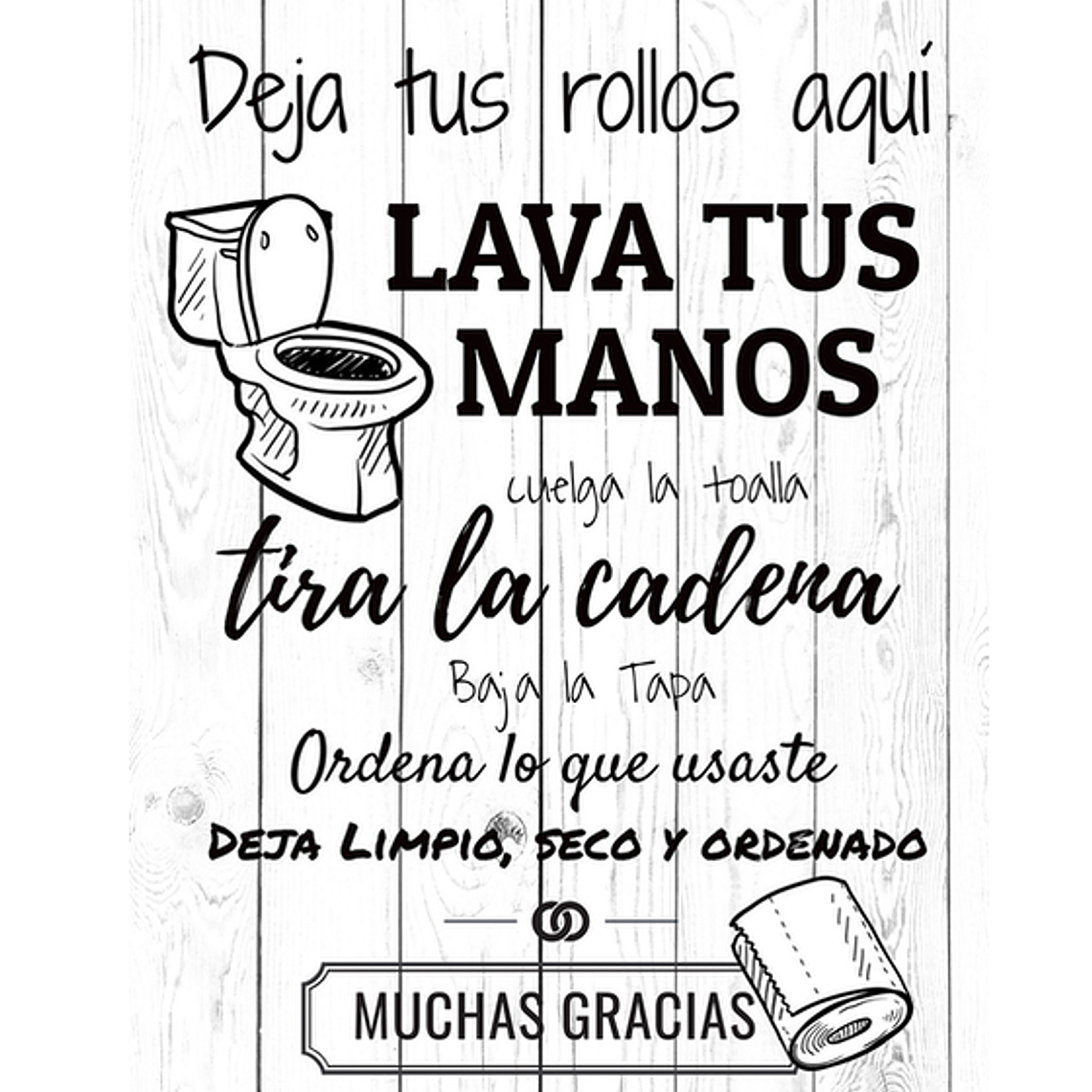 Cuadro de Madera 30x40 