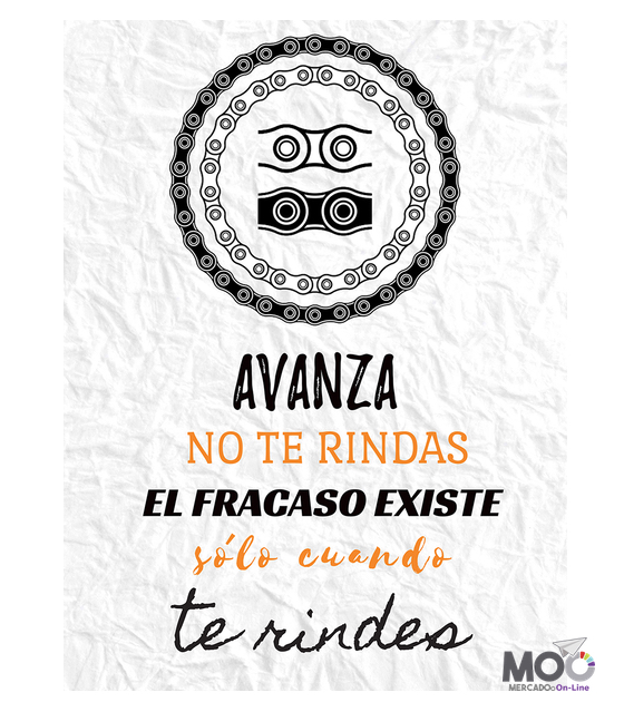 Cuadro de 30x40 "No te Rindas"