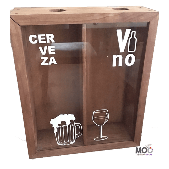 Caja Doble Cerveza y Vino