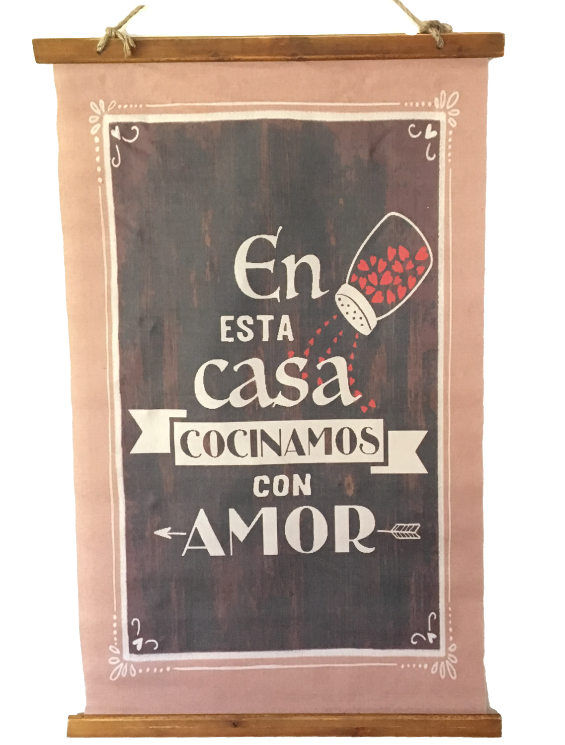 Pergamino "Cocinamos con Amor"