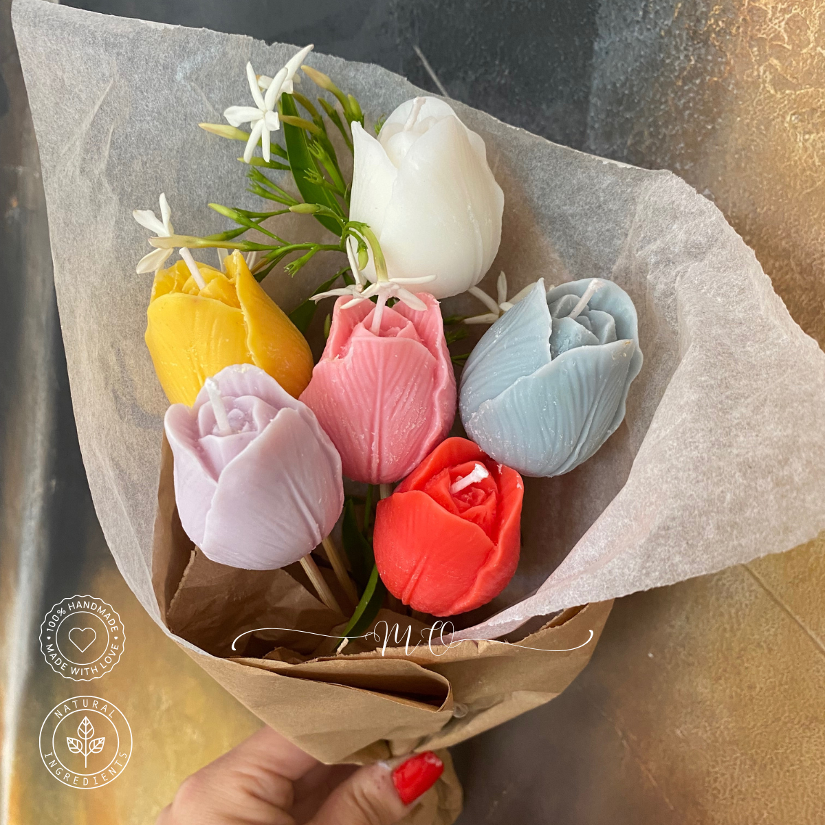 Ramo de 6 Tulipanes