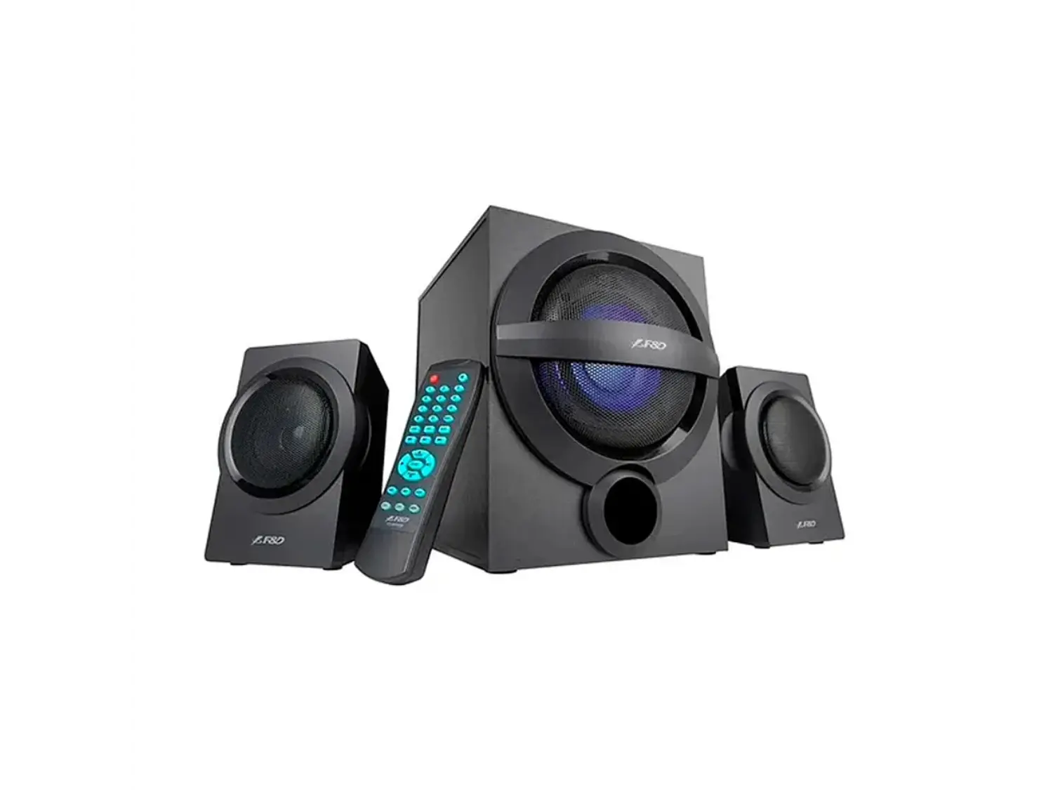 Subwoofer Fenda A140X 2.1, 37W RMS, Bluetooth, Aux, Fm, USB 2