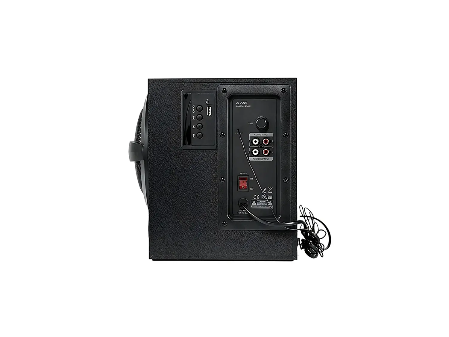 Subwoofer Fenda A140X 2.1, 37W RMS, Bluetooth, Aux, Fm, USB 4