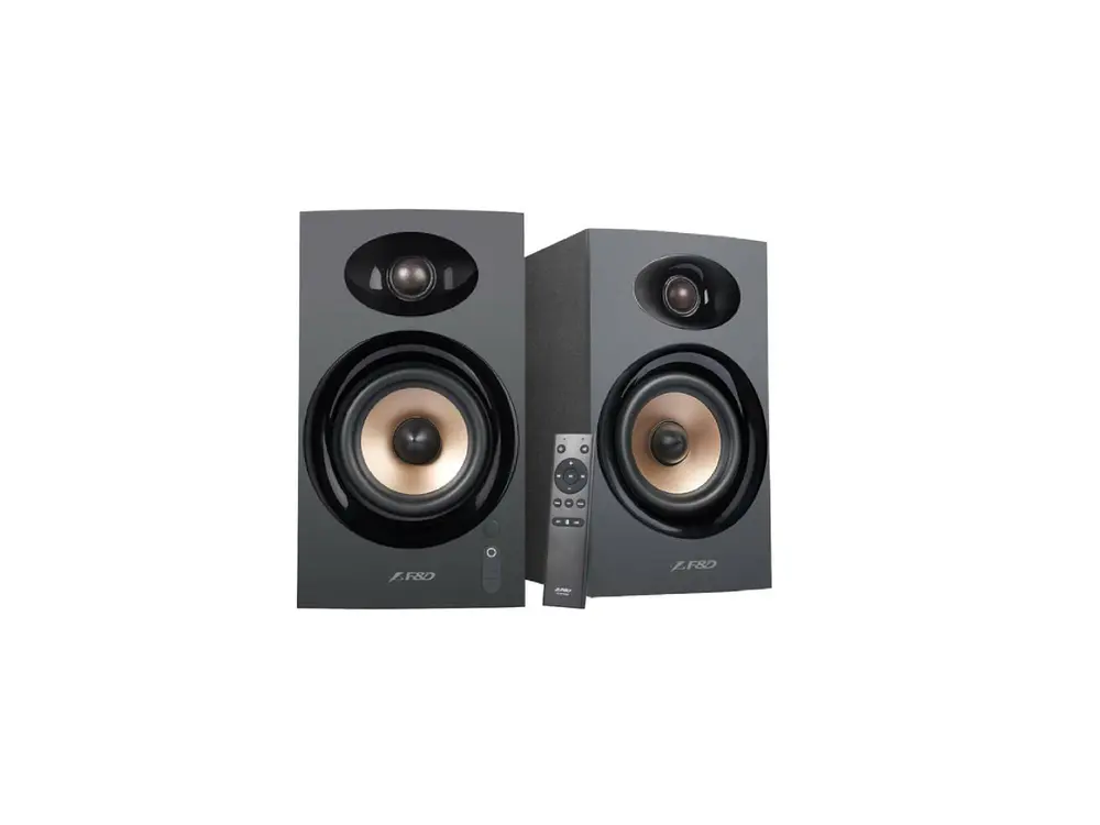 Parlante Fenda R23BT 2.0, 60W RMS, Bluetooth, Aux, Óptico, USB, Color Negro 2