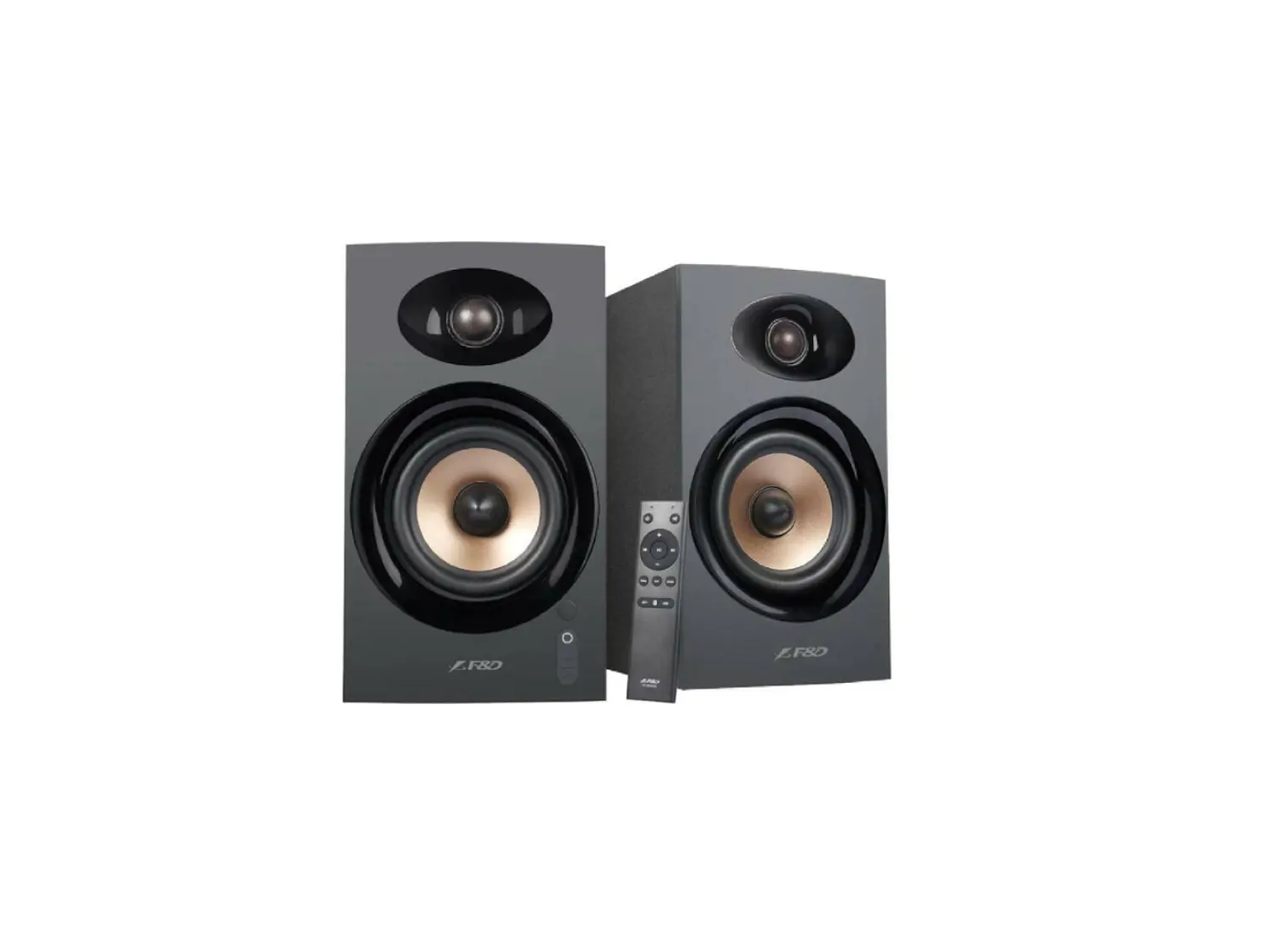 Parlante Fenda R23BT 2.0, 60W RMS, Bluetooth, Aux, Óptico, USB, Color Negro 2