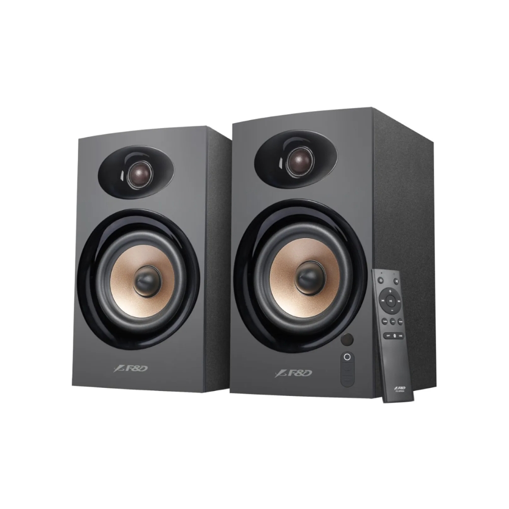 Parlante Fenda R23BT 2.0, 60W RMS, Bluetooth, Aux, Óptico, USB, Color Negro 1