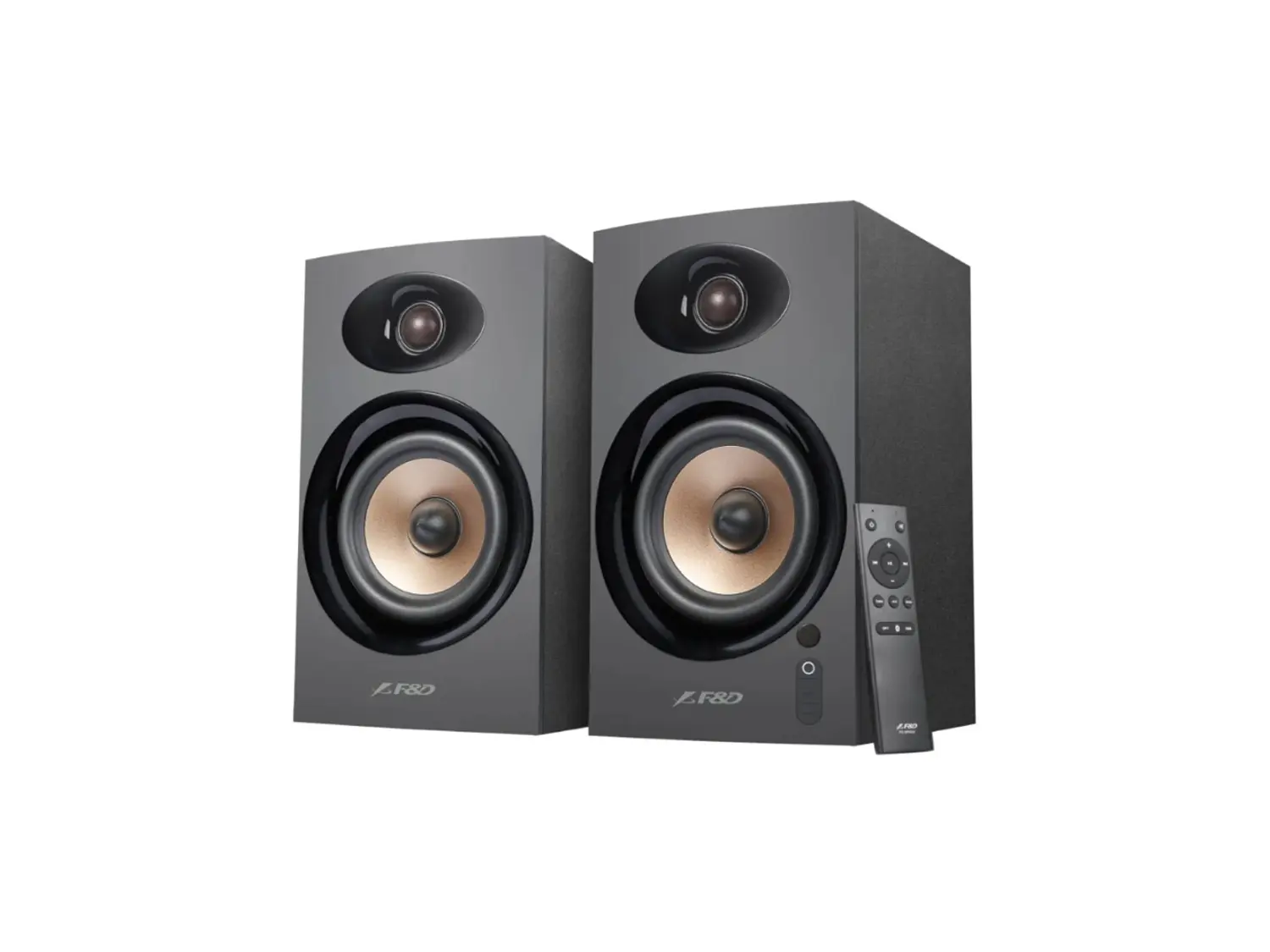 Parlante Fenda R23BT 2.0, 60W RMS, Bluetooth, Aux, Óptico, USB, Color Negro 1
