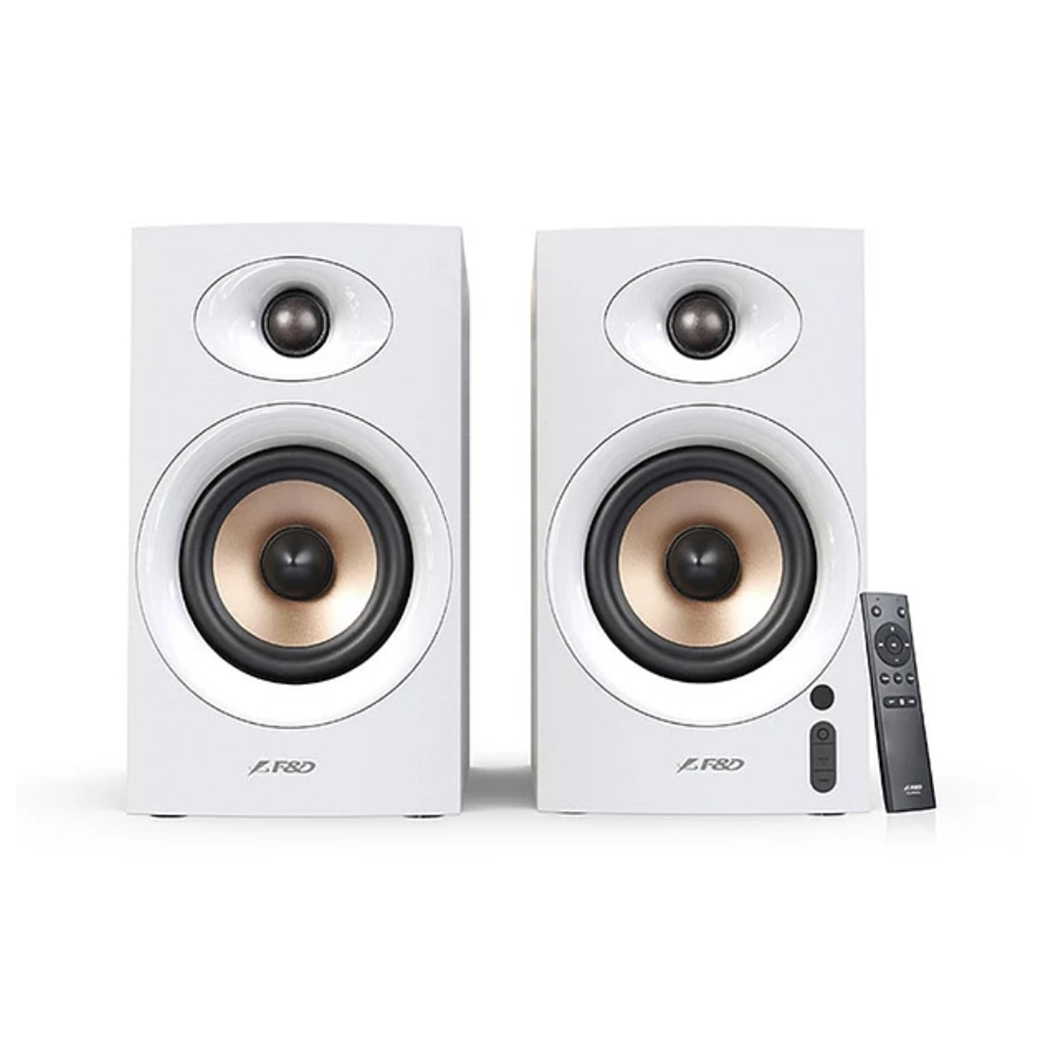 Parlante Fenda R23BT 2.0, 60W RMS, Bluetooth, Aux, Óptico, USB, Color Blanco 1