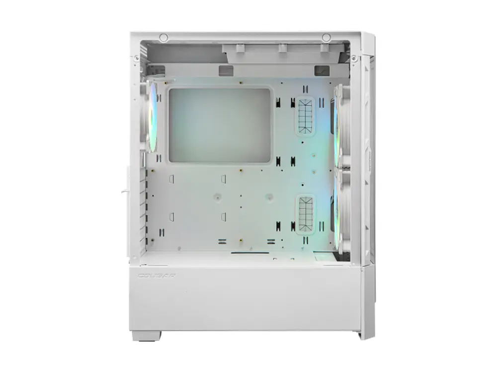 Gabinete Pc Cougar Duoface RGB + 3 Ventiladores, Color Blanco 9