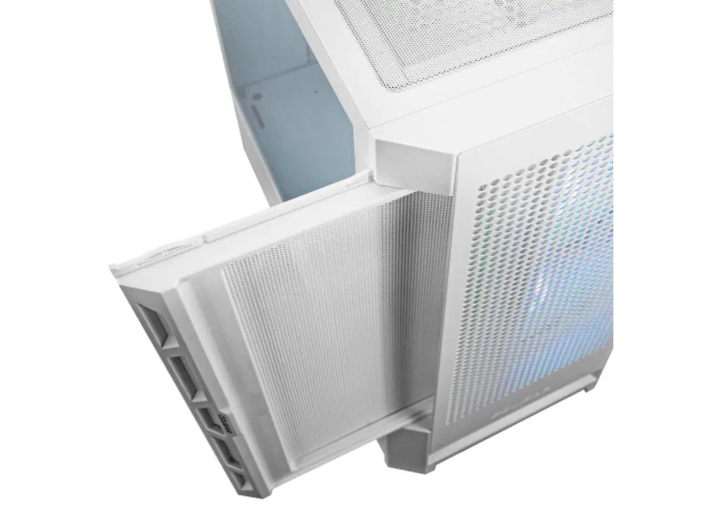 Gabinete Pc Cougar Duoface RGB + 3 Ventiladores, Color Blanco 6