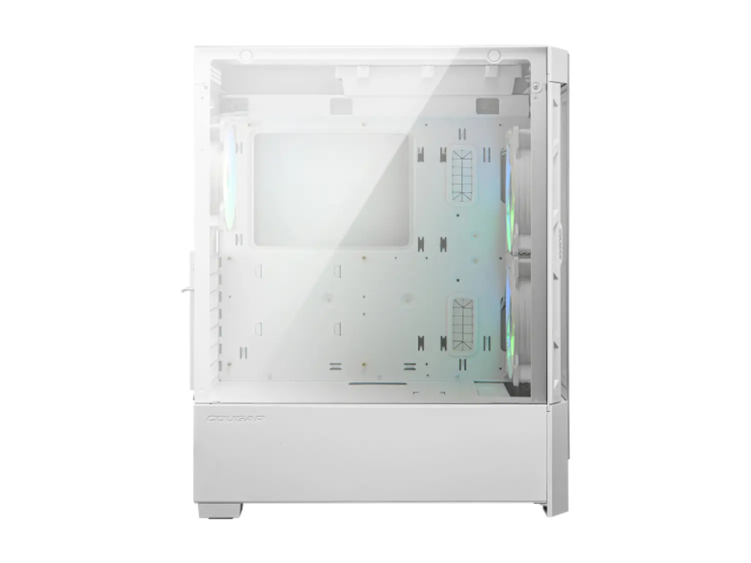 Gabinete Pc Cougar Duoface RGB + 3 Ventiladores, Color Blanco 8