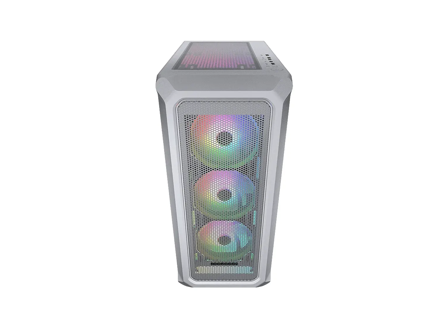 Gabinete Pc Cougar Archon 2 Mesh RGB + 3 Ventiladores, Color Blanco 3