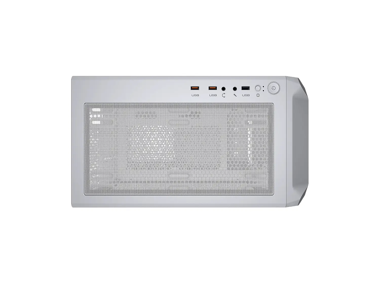 Gabinete Pc Cougar Archon 2 Mesh RGB + 3 Ventiladores, Color Blanco 5