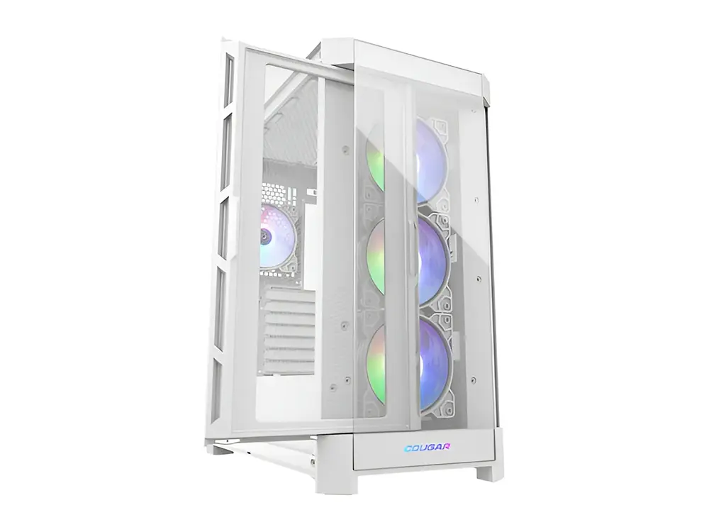 Gabinete Pc Cougar Duoface Pro RGB, Color Blanco 3