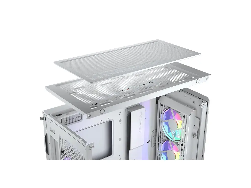 Gabinete Pc Cougar Duoface Pro RGB, Color Blanco 5