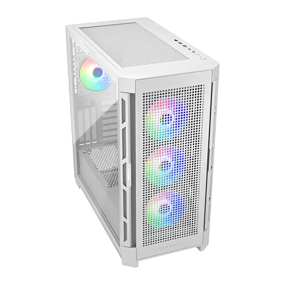 Gabinete Pc Cougar Duoface Pro RGB, Color Blanco 2