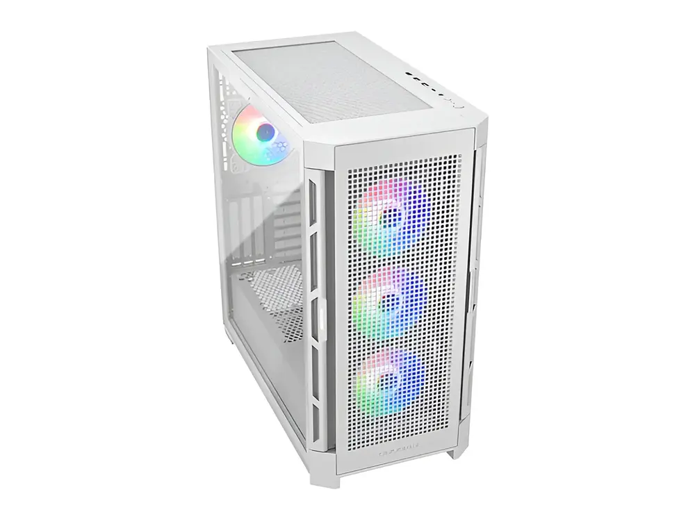 Gabinete Pc Cougar Duoface Pro RGB, Color Blanco 2
