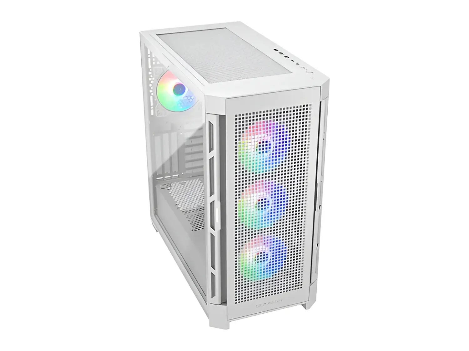 Gabinete Pc Cougar Duoface Pro RGB, Color Blanco 2