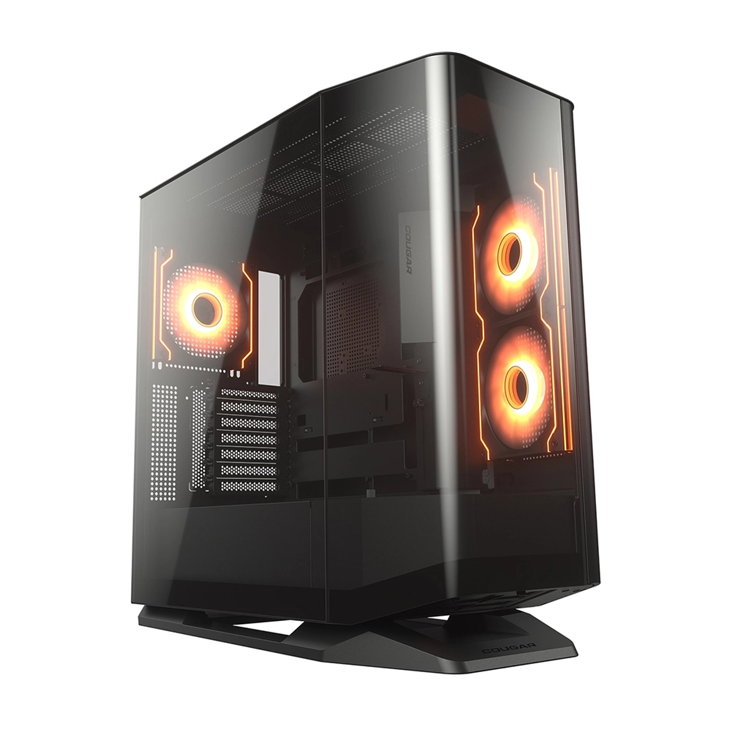 Gabinete Cougar FV270 RGB, Mid Tower, + 4 Ventiladores, Color Negro 2