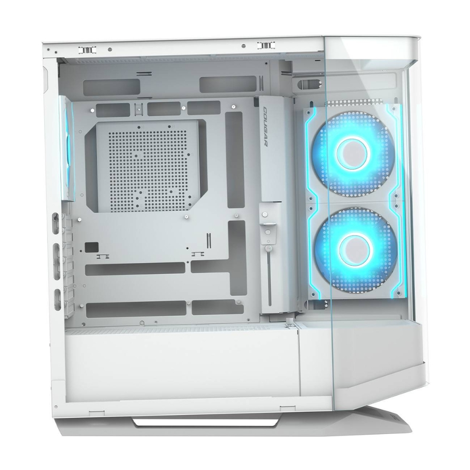 Gabinete Cougar FV270 RGB, Mid Tower, + 4 Ventiladores, Color Blanco 2