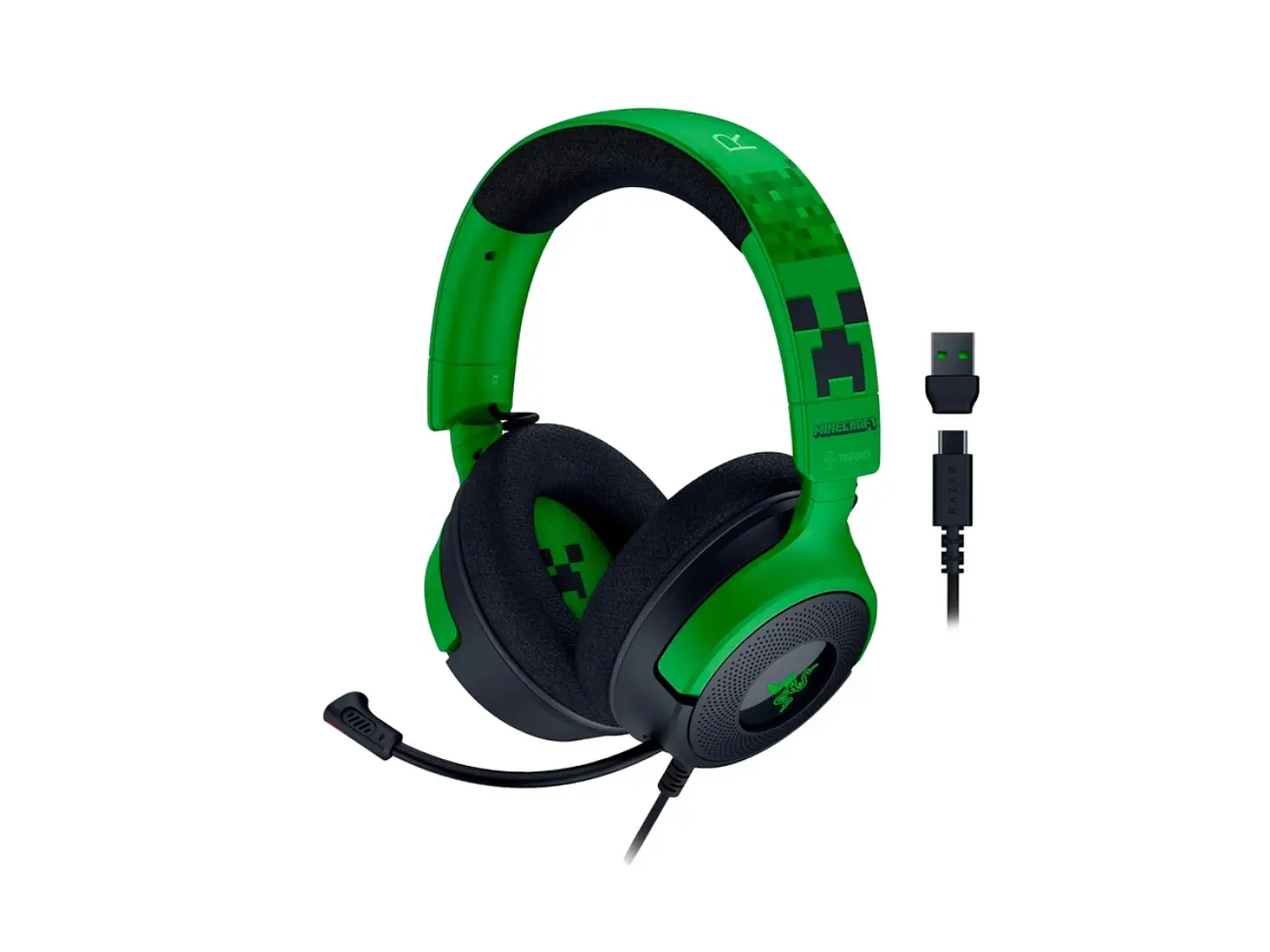 Audifono Gamer Razer Kraken V4 X Minecraft 1
