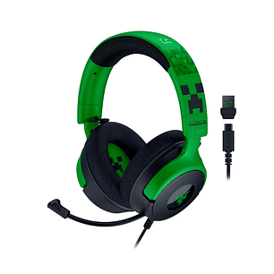 Audifono Gamer Razer Kraken V4 X Minecraft
