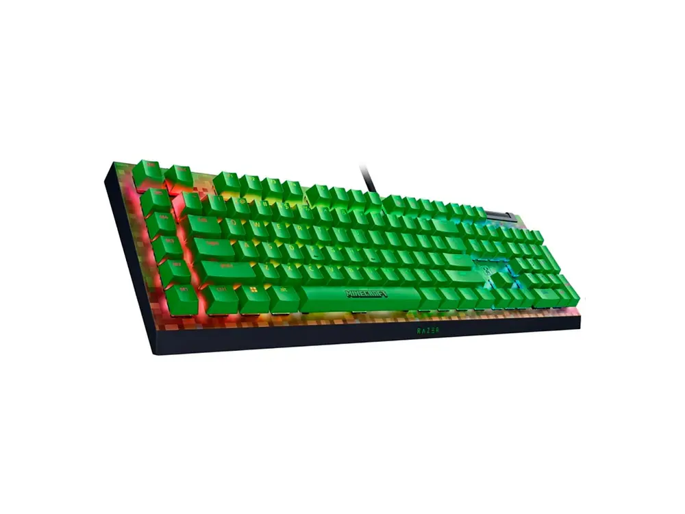 Teclado Gamer Razer Blackwidow V4 X Minecraft , Switch Verde (US) 4
